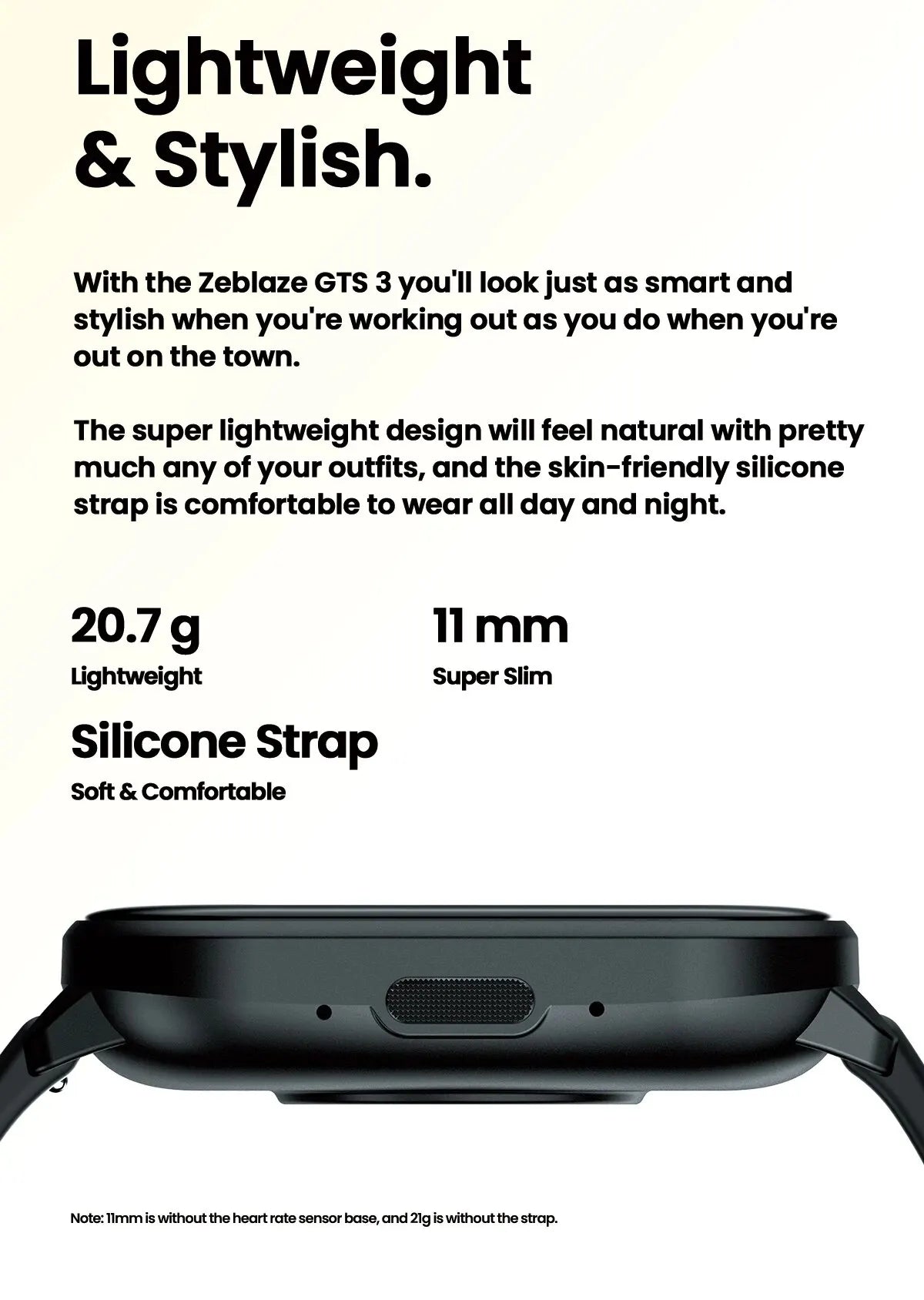 New Zeblaze GTS 3 Voice Calling Smart Watch Ultra-big 2.03'' HD Screen 24H Health Monitor 100+ Sport Modes 200+ Watch Faces