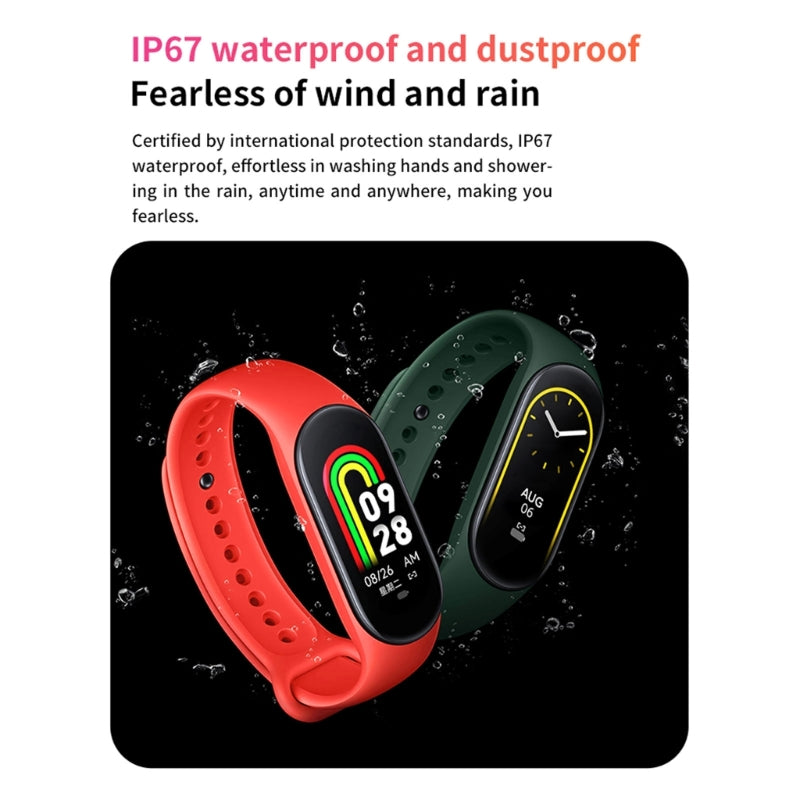 Smartband  Watch Heart Rate Blood Pressure   Smartwatch IP67 Fitness Sport Bracelet for mi Band