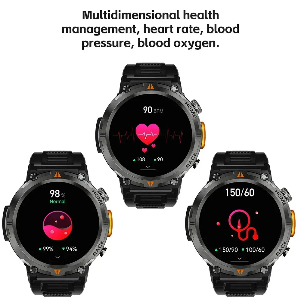 2024 Men Smart Watch 1.43inch Amoled Display Bluetooth Call reloj hombre S100 Smartwatch For Men 3ATM Sport Fitness Smarthwhatch