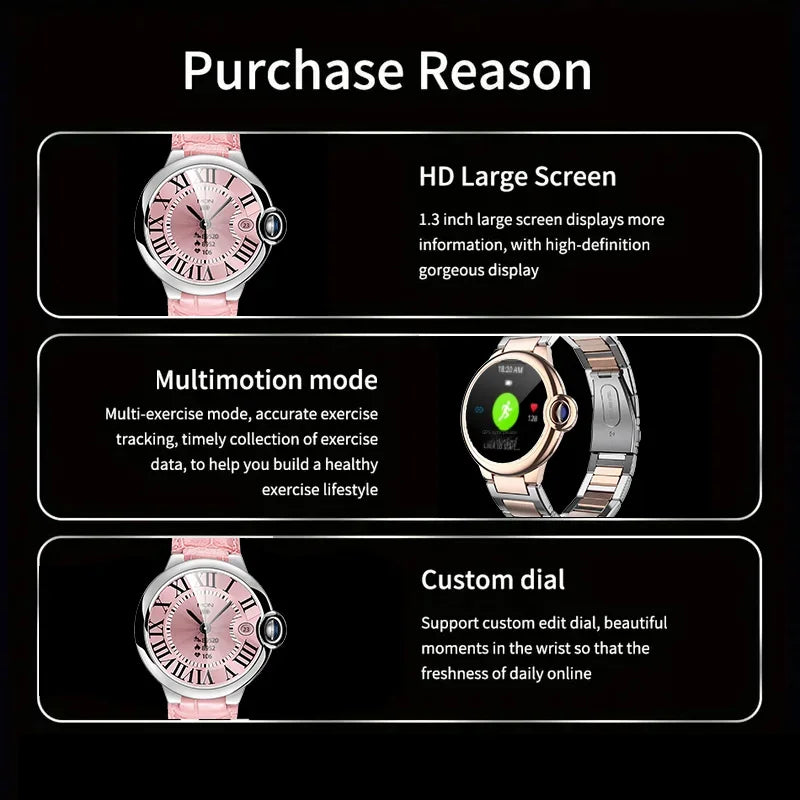 Smart Watch Woman Smartwatch 2024 Korean Support Aiweile AW28 Men Sports Modes Bluetooth Call Fitness Bands pk Huawei xiaomi IOS