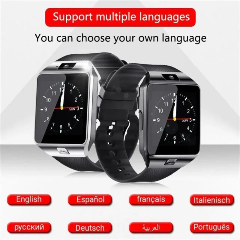 2024 Multifunction Smartwatch Bluetooth Calling Camera Message Alerts Gprs Location Mp3 Sim Card Phone Smart Watch for Android