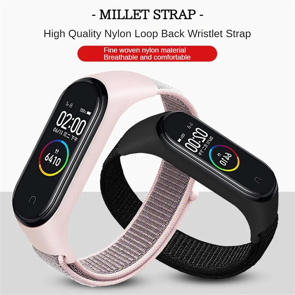 Watch Protective Strap For Mi Band 4 5 6 7 Sports Wristband Breathable Wristband For Miband Strap Replacement Strap