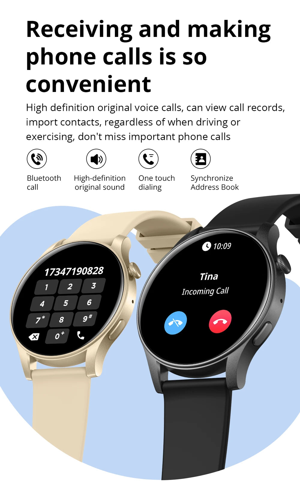 [2024 New] COLMI V73 Smartwatch AMOLED Display Bluetooth Calls Health Fitness Tracking Smart Watch for Men Women