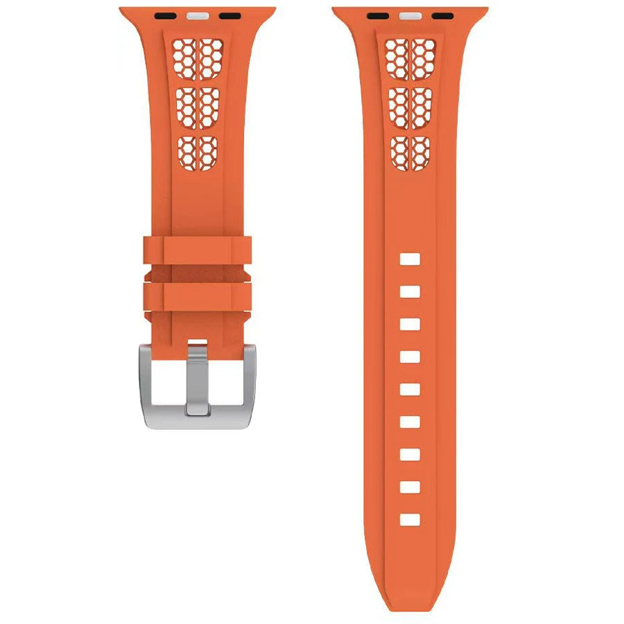 Sport Strap For Apple Watch Band Ultra 2 49mm 45mm 44mm 42mm 41mm 40mm Silicone Bracelet Correa for iWatch Series 9 8 7 6 4 SE