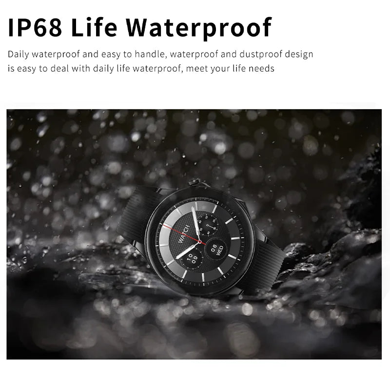 2024 New IP68 waterproof smartwatch for Men GPS Tracking AMOLED 466*466 HD screen NFC Bluetooth Talking Watch for Huawei Xiaomi