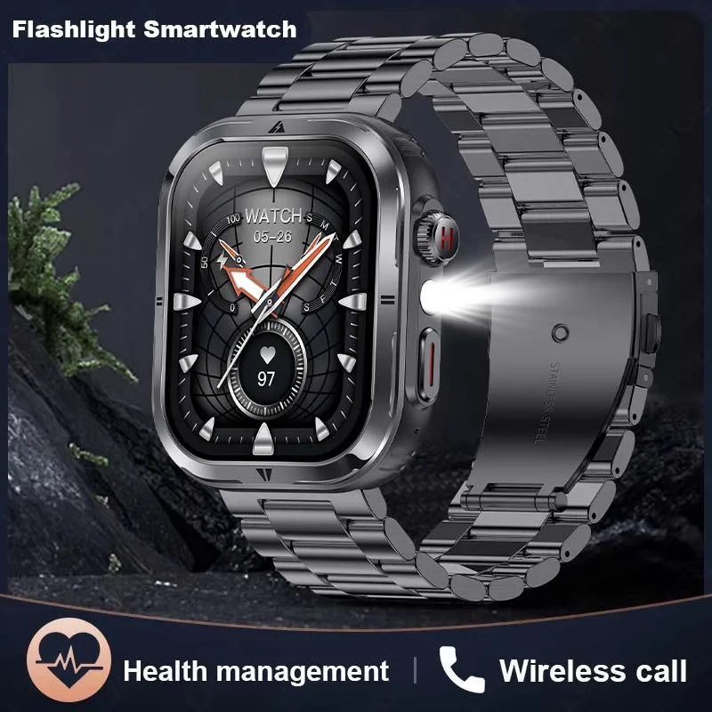 2024 New For Xiaomi Men Sports Smartwatch Bluetooth Call LED Lighting GPS Track Heart Rate Sports Track Sports Women Smart Watch