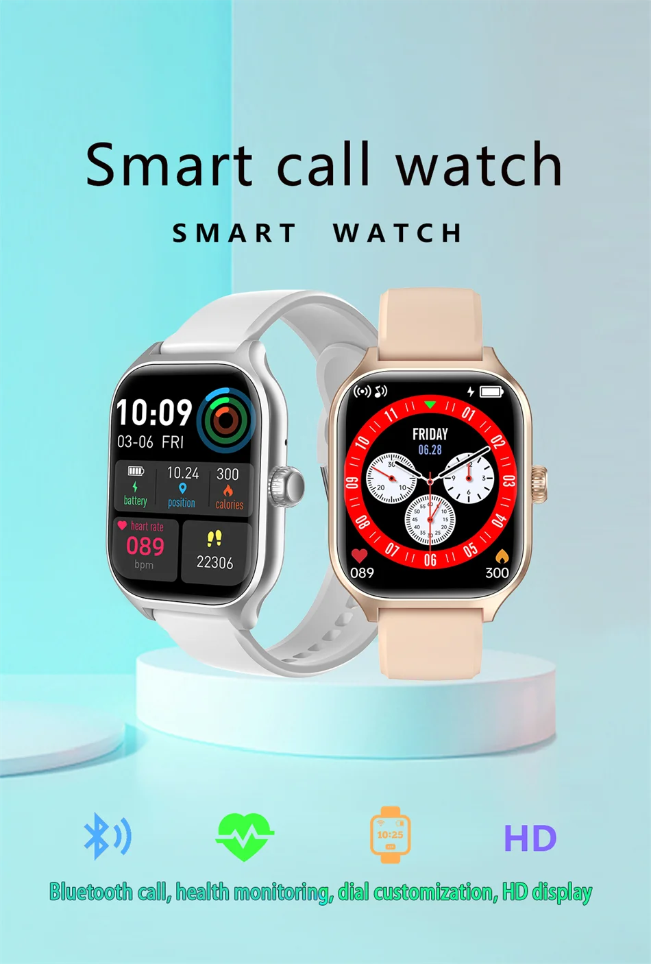 ECG+PPG Smart Watch Men Heart Rate blood Pressure Blood Oxygen Monitoring Health triple Loop Bluetooth Call Smartwatch Women