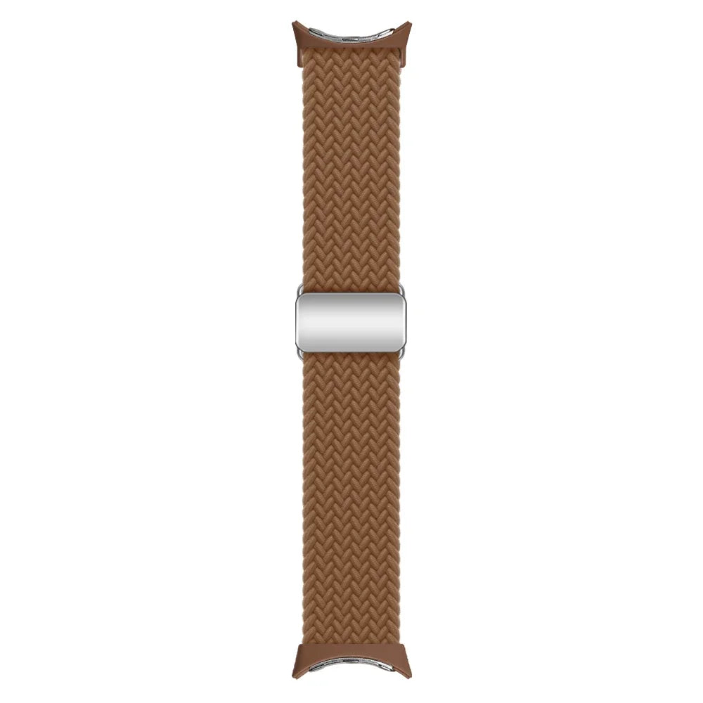 Nylon Braided Magnetic Strap for Google Pixel Watch 2 Band Replacement Belt Wristband Fabric Bracelet Pixel Watch 2 Accessories