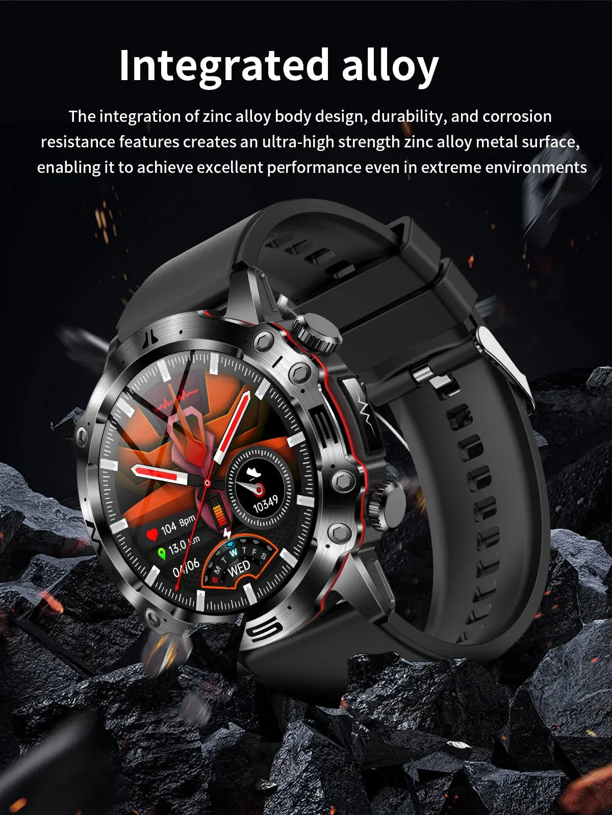 ET482 ECG Smart Watch Men Health Monitoring IP68 Waterproof Smartwatch Women Fitness Tracker Voice Assistant Bracelet 2024