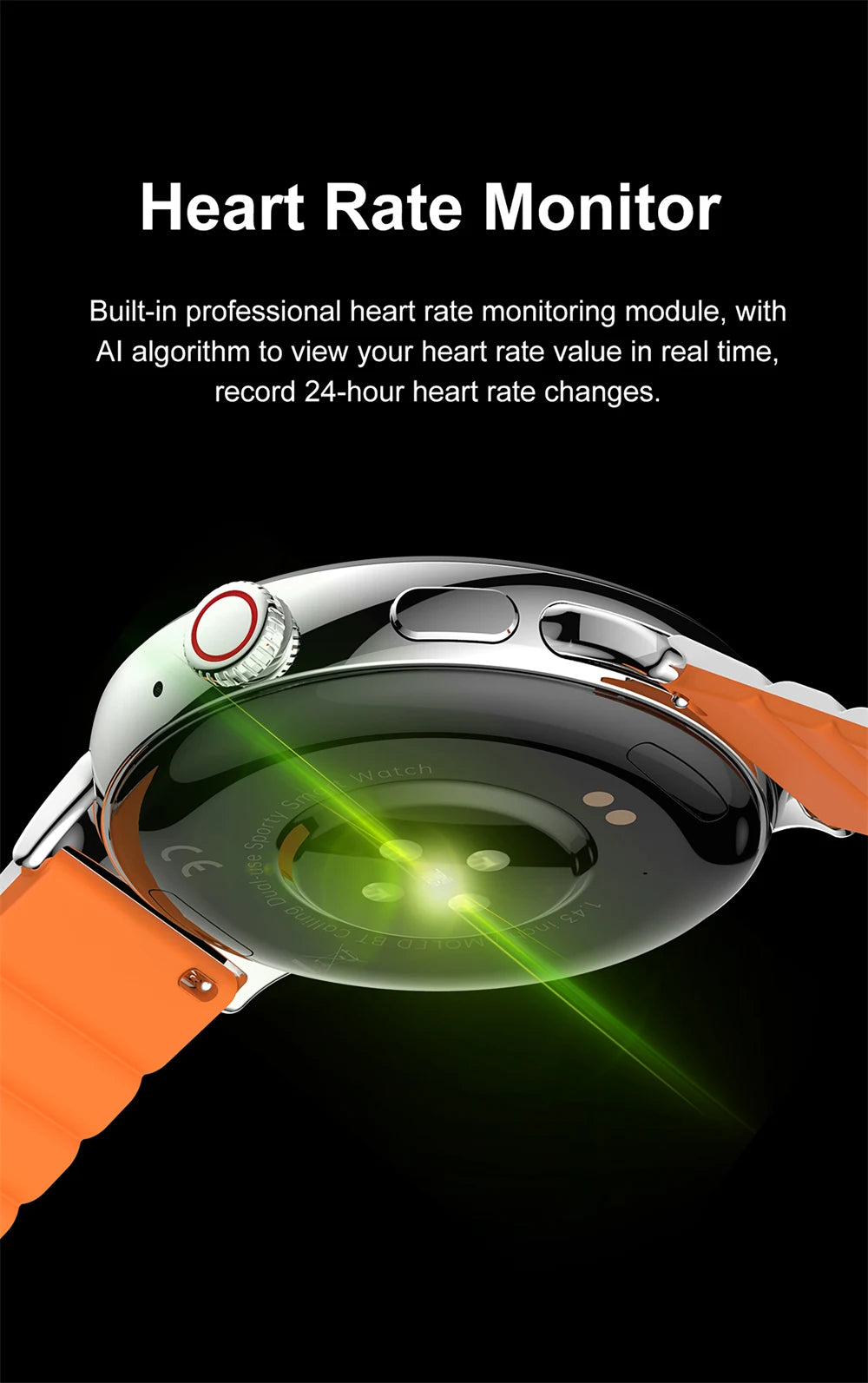 KAIMORUI Smart Watch LA99 Pocket Watch 2 in 1 AMOLED Bluetooth Call Heart Rate Health Monitor Tracker Men Women Smartwatch 2024