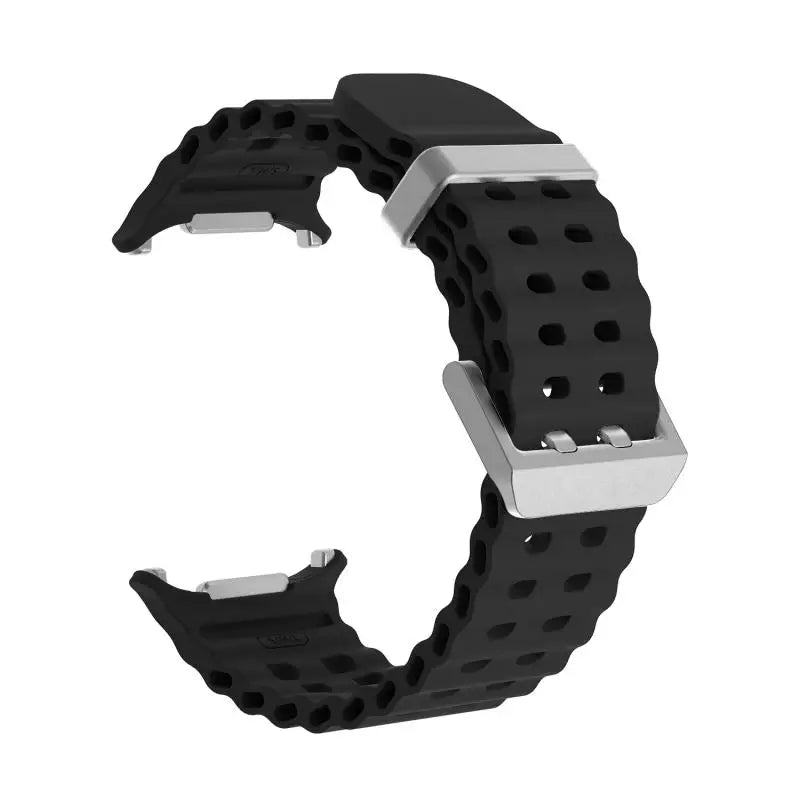 1:1 Marine Band For Samsung Galaxy Watch Ultra 47mm NO Gaps Sports Silicone Strap For Samsung Watch 7 Ultra 47mm Bracelet Correa