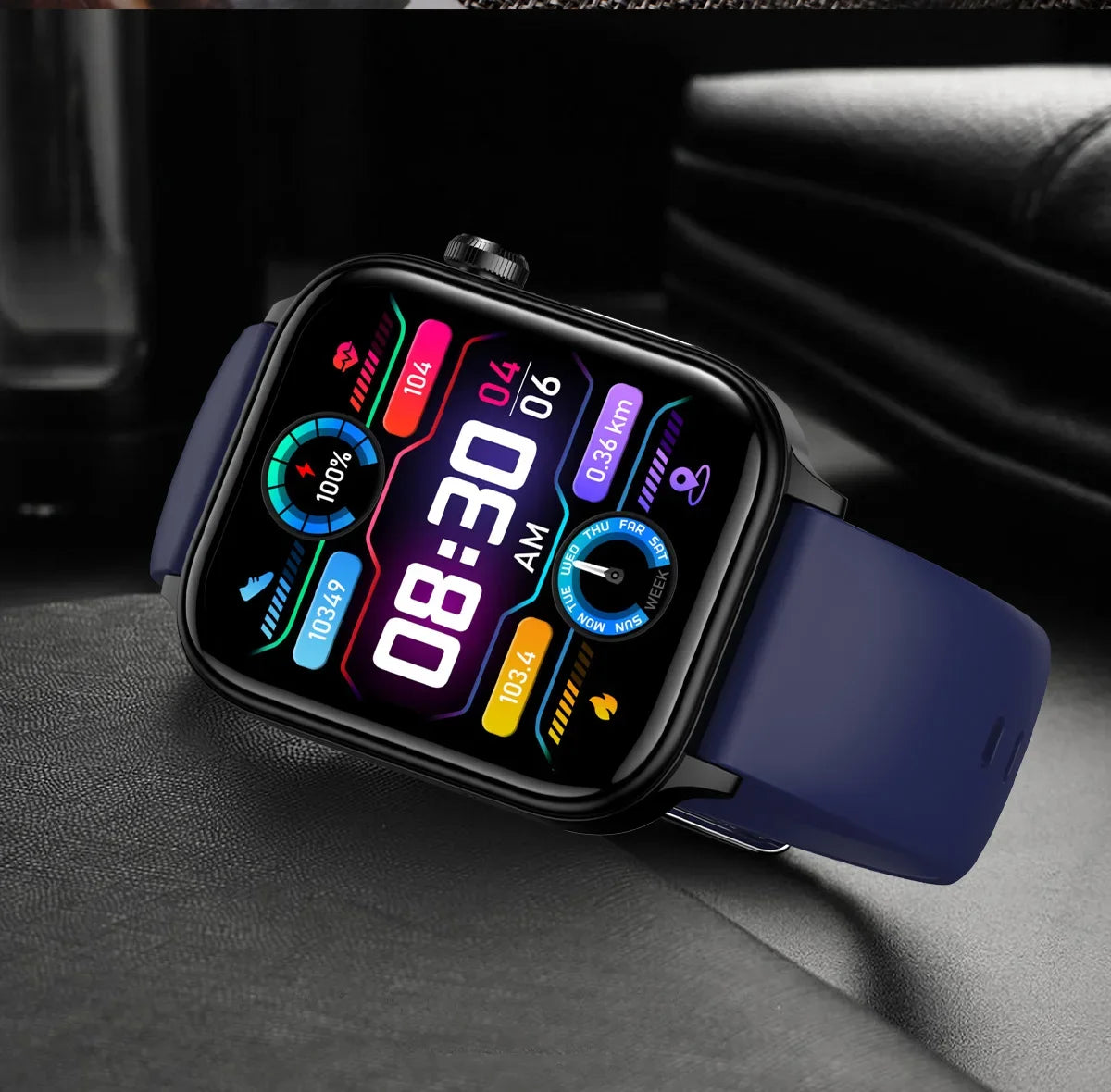 2024 New Smart Watch Bluetooth Call Sports Mode Step Counting Reminder Function Smart Watch Sports Model