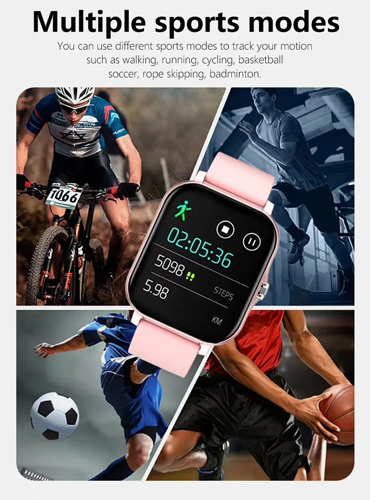 Smart Watch 1.69inch TFT Big Screen Fitpro Bt Call Heart Rate Step Calorie Sleep Monitor for Men Women 2024 Reloj smartwatch