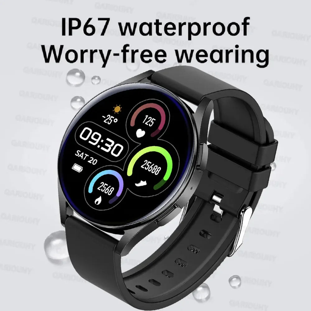 2024 New Smartwatch Men Full Touch Blood Pressure Blood Oxygen Bluetooth Call Sports Smart Watch Men Women For Android IOS