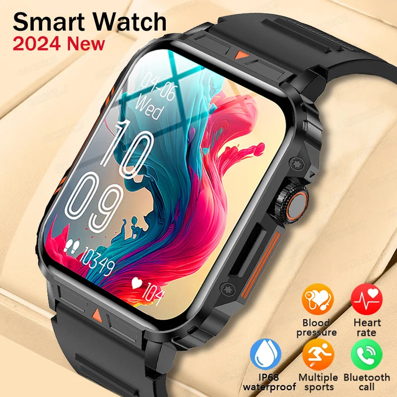 2024 New For Xiaomi Smart Watch Men Bluetooth Call AI Voice Multiple Sport smartwatch Blood Pressure Heart Rate PPG Health Clock