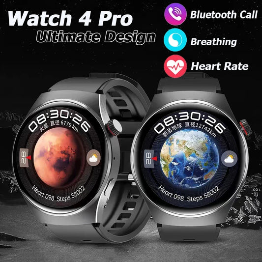 2024 New for Huawei Watch 4 Pro Smart Watch Men Original AMOLED HD Screen Sport Fitness Tracker Bluetooth Call Sports smartwatch