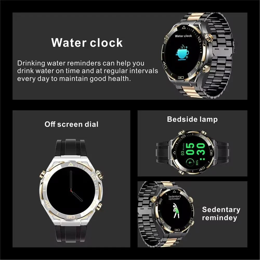 S30 Max Smart Watch 4GB ROM Photo Album Gesture Control NFC Compass Heart Rate for Android Watches Ultimate Smartwatch Men 2024