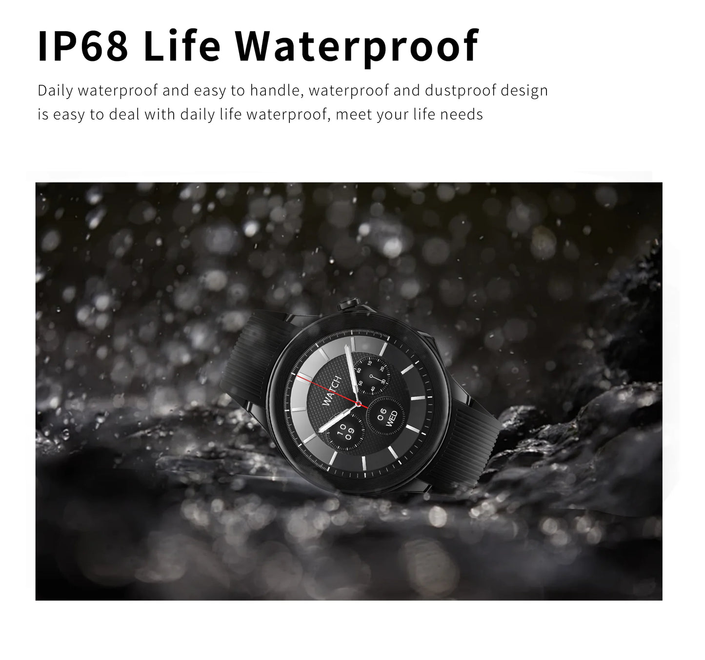 2024 New IP68 waterproof smartwatch for Men GPS Tracking AMOLED 466*466 HD screen NFC Bluetooth Talking Watch for Huawei Xiaomi