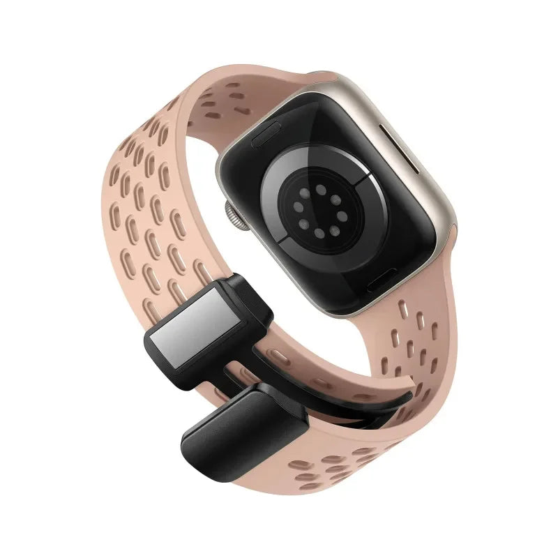 Silicone Strap for Apple Watch Band 49mm 44mm 40mm 45mm 41mm 42mm 38mm Bracelet Correa IWatch Series 9 8 SE 7 6 5 4 3 Ultra 2