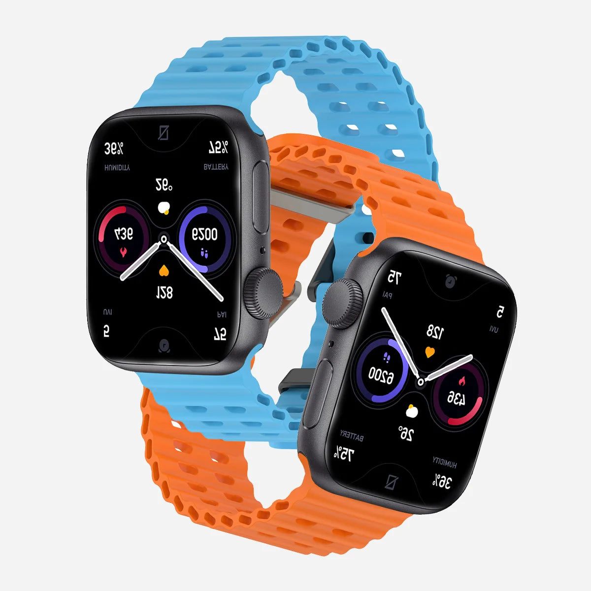 Silicone Strap for Apple Watch Ultra 2 49mm 45mm 44mm 42mm 38mm 41mm 40mm Sport Band for IWatch Series 9 8 7 6 SE 5 4 3 2 Correa