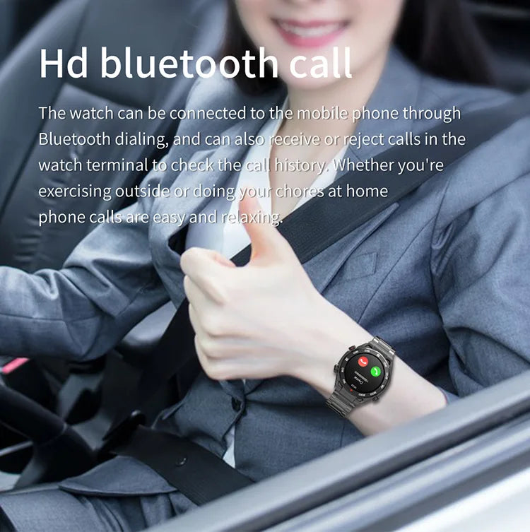 New  smartwatch Bluetooth call Information push Men smartwatch Heart rate health monitoring Sports step recording watch 2024