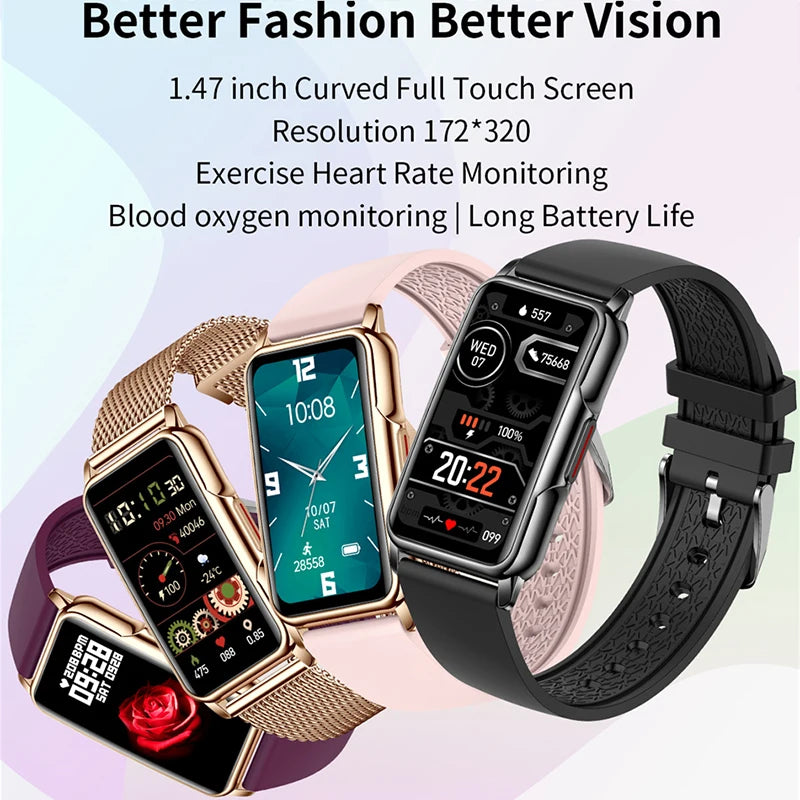 Men Smart Watch Men Women Smart band Heart Rate Smartwatch GPS Fitness Tracker Blood Pressure 120+Sport Smart Bracelet 2024 NEW