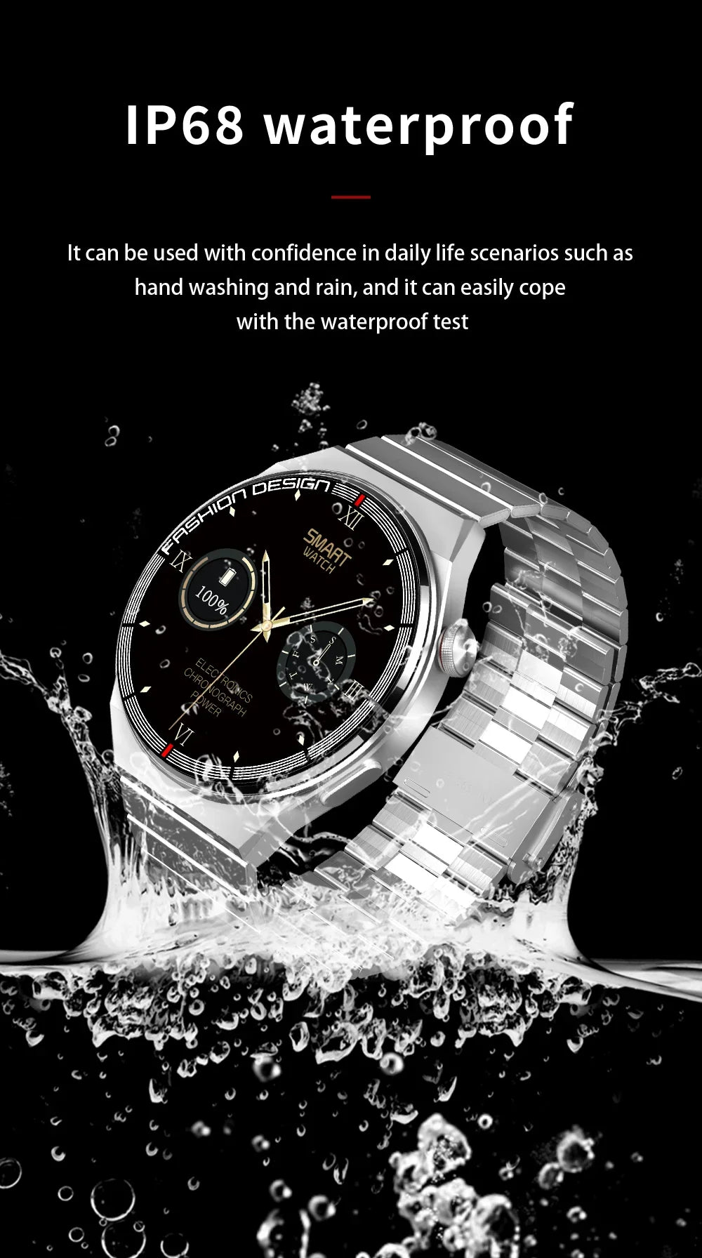 YTOM H4 PRO Max  Smartwatch  Waterproof Bluetooth Call Blood Pressure Fitness Tracker Sport Men Smart Watch IOS Android 2024