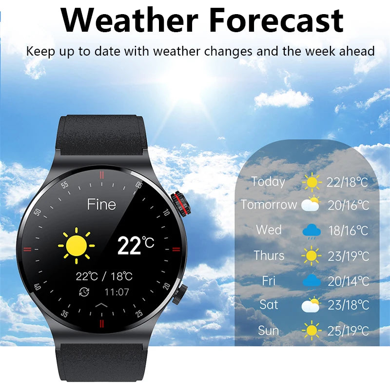 2024 Luxury Smart Watches Men NFC BT Call Fitness Waterproof Sports Wrist Intelligent Smartwatches for Women Kids Xiaomi Huawei