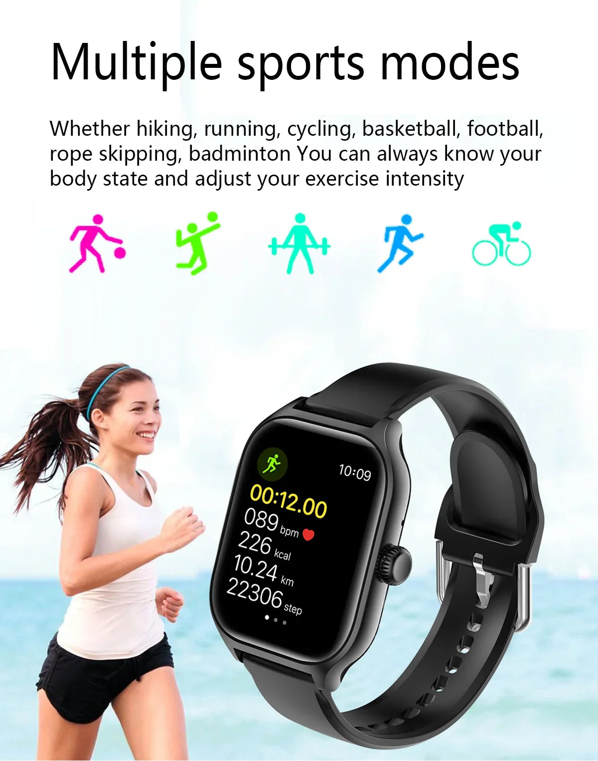 Newest Gts4 Smart Watch 2024 2.01-Inch Bluetooth Call Heart Rate Detection Exercise Reminder Wireless Smartwatch