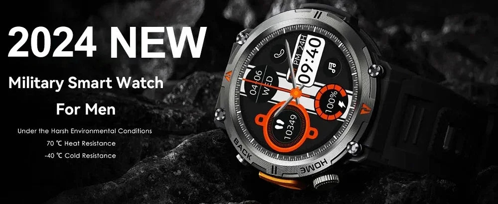 2024 Men Smart Watch 1.43inch Amoled Display Bluetooth Call reloj hombre S100 Smartwatch For Men 3ATM Sport Fitness Smarthwhatch