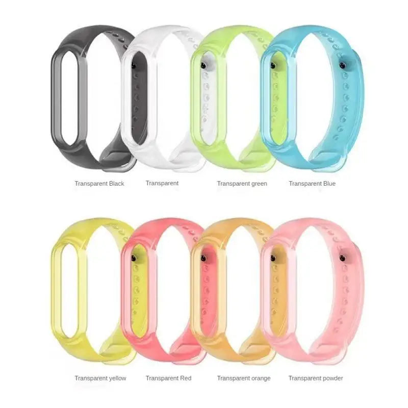 RYRA Watch Strap For Xiaomi Mi Band 7 6 5 Wristband Silicone Wrist Straps Mi Band 7 6 5 Wrist Strap Smartwatch Accessories