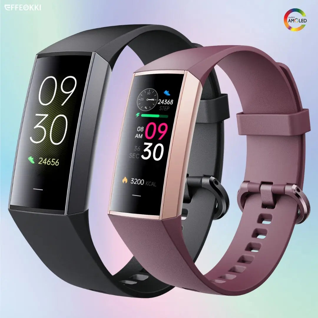 Watch Fitness Pedometer Bracelet Amoled Display Smartwatch 2024 Woman Women'S Watches Wrist Band For Huawei Smartphone