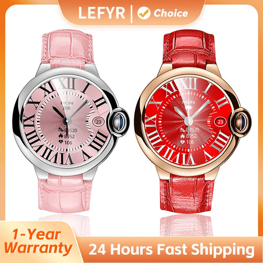 LEFYR AW28 Smartwatch Smart Watch 2024 Men Fitness Wristband Bluetooth Call AI Voice Connected Military Copy Brand Replica Girls