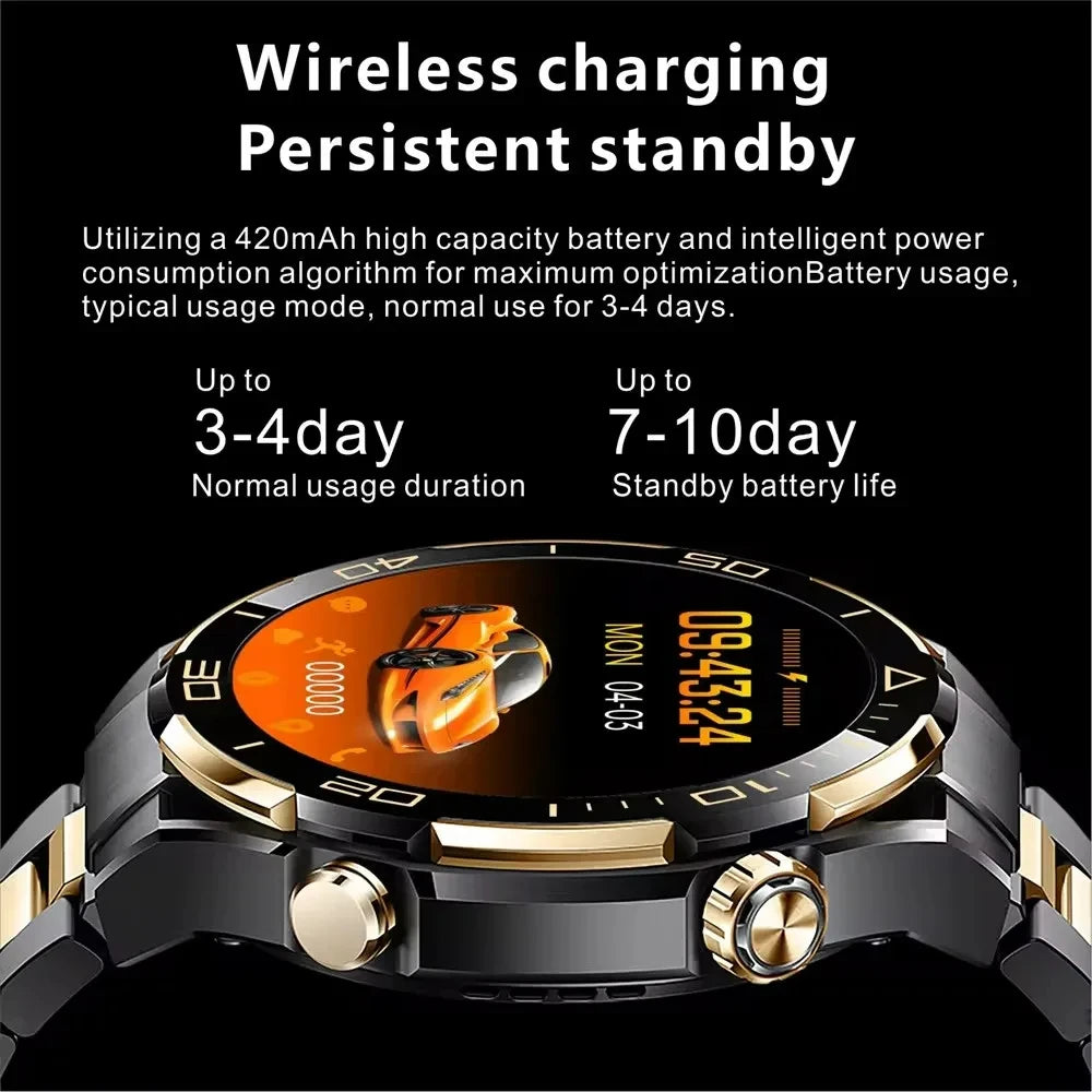 S30 Max Smart Watch 4GB ROM Photo Album Gesture Control NFC Compass Heart Rate for Android Watches Ultimate Smartwatch Men 2024