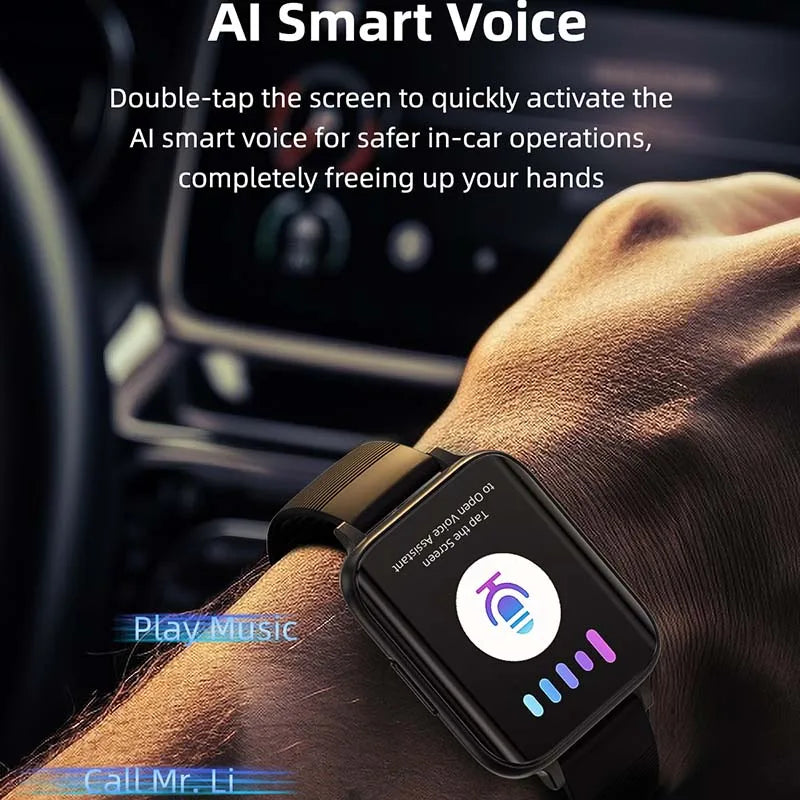 2024 New Smartwatch Men ECG+PPG NFC Bluetooth Call GPS Track IP68 Waterproof Women's Smartwatch For Huawei Xiaomi Android IOS