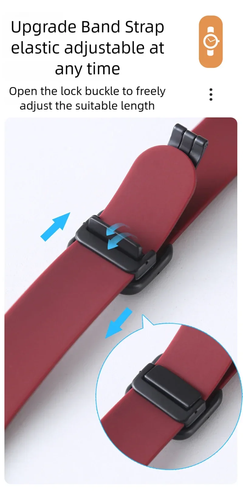 Magnetic Silicone Strap For Apple watch band 44mm 45mm 49mm 40mm 41mm 42mm 38mm correa Bracelet iWatch Series 7 8 se 6 9 ultra 2