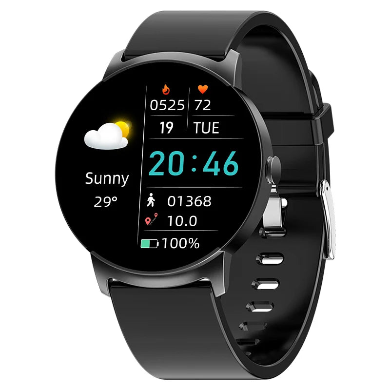 2024 New KS02 Smart Watch Men Women Fashion Sports Smartwrist NFC Music Heart Rate Blood Oxygen Smartwatch Men for Xiaomi Huawei