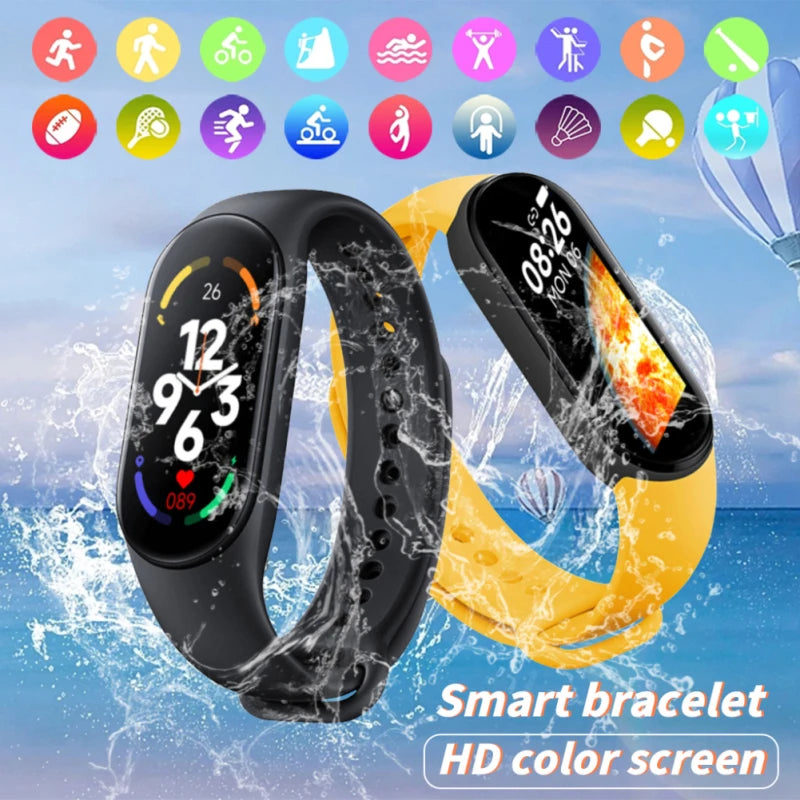 M7 Smart Watch Men Women Smartband M7 Heart Rate Smartwatch Fitness Tracker Blood Pressure Sport Smart Bracelet for mi band 7