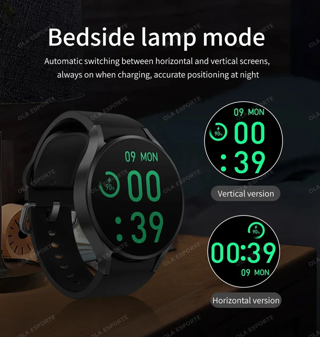 Xiaomi 2024 Galaxy 6 AMOLED Smart Watch Men Blood Glucose Bluetooth Call NFC GPS Tracker Waterproof Men Smart Watch