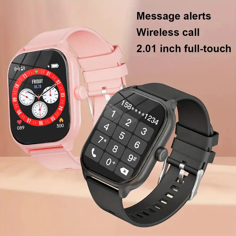 Smart Watch For Men Women Gift For Xiaomi Full Touch Screen Sport Fitness Watches BT Call Digital Smartwatch Wristwatch 2024 New