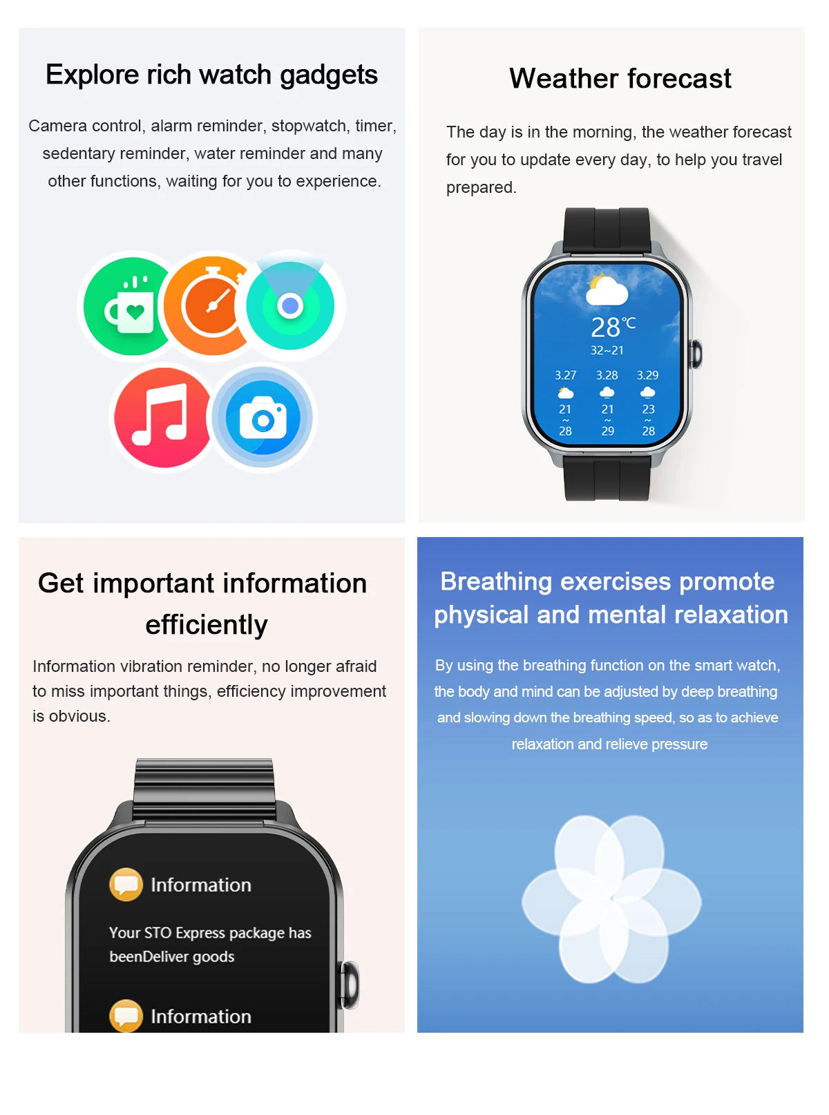 New Bluetooth calling smartwatch with male and female 2-in-1 wireless Bluetooth earphones connected to mobile fitness and sports