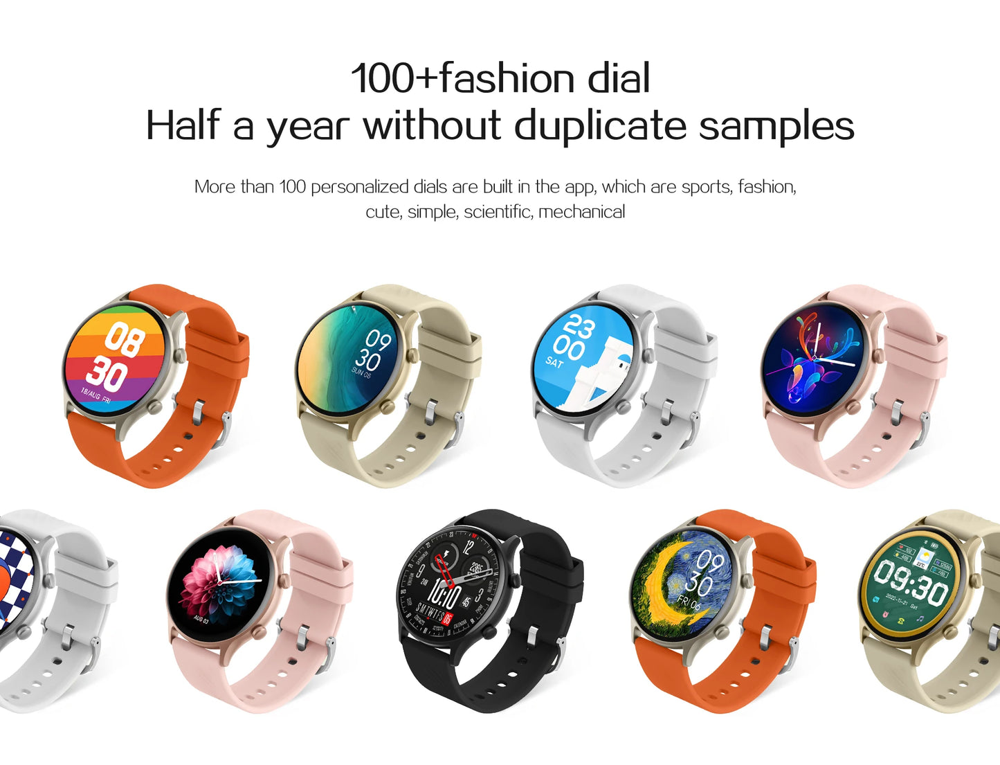 LIGE Fashion Youth Smart Watch Woman Girls 2024 Smartwatch Bluetooth Call Voice Assistant Blood Pressure Monitor Women's Watches