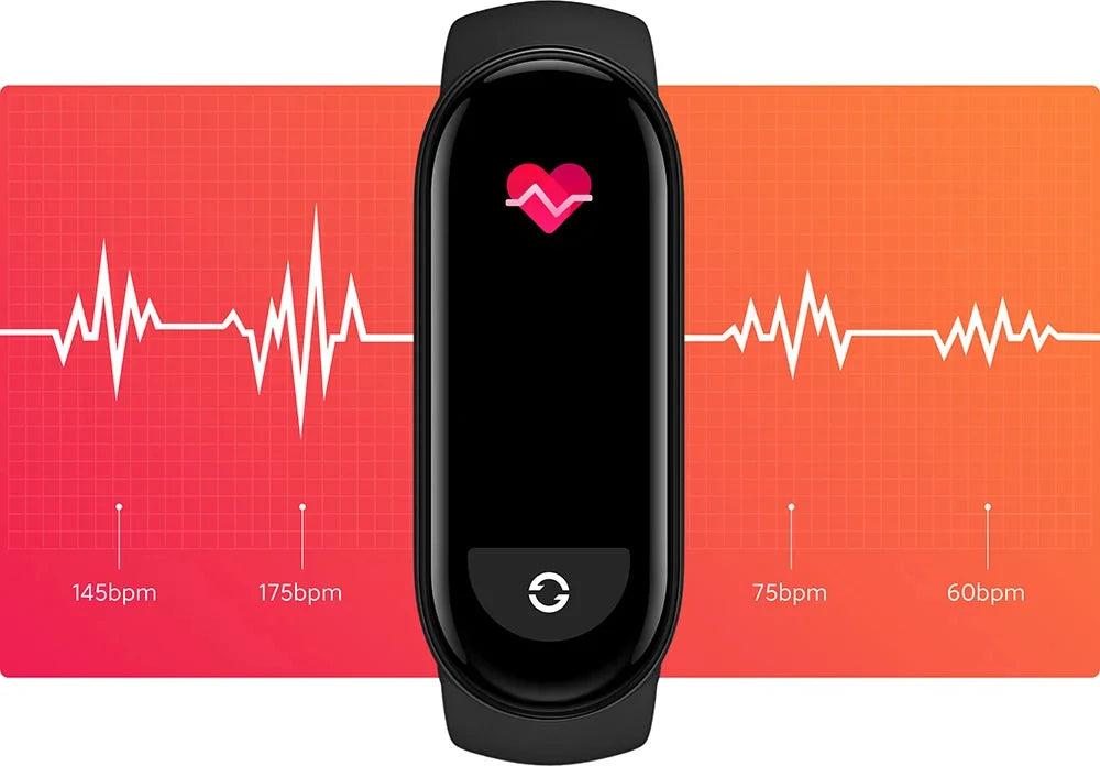 Original Xiaomi Mi Band 6 Intelligent Heart Rate Monitoring Running Counting Sports Tracking Bracelet Version Global