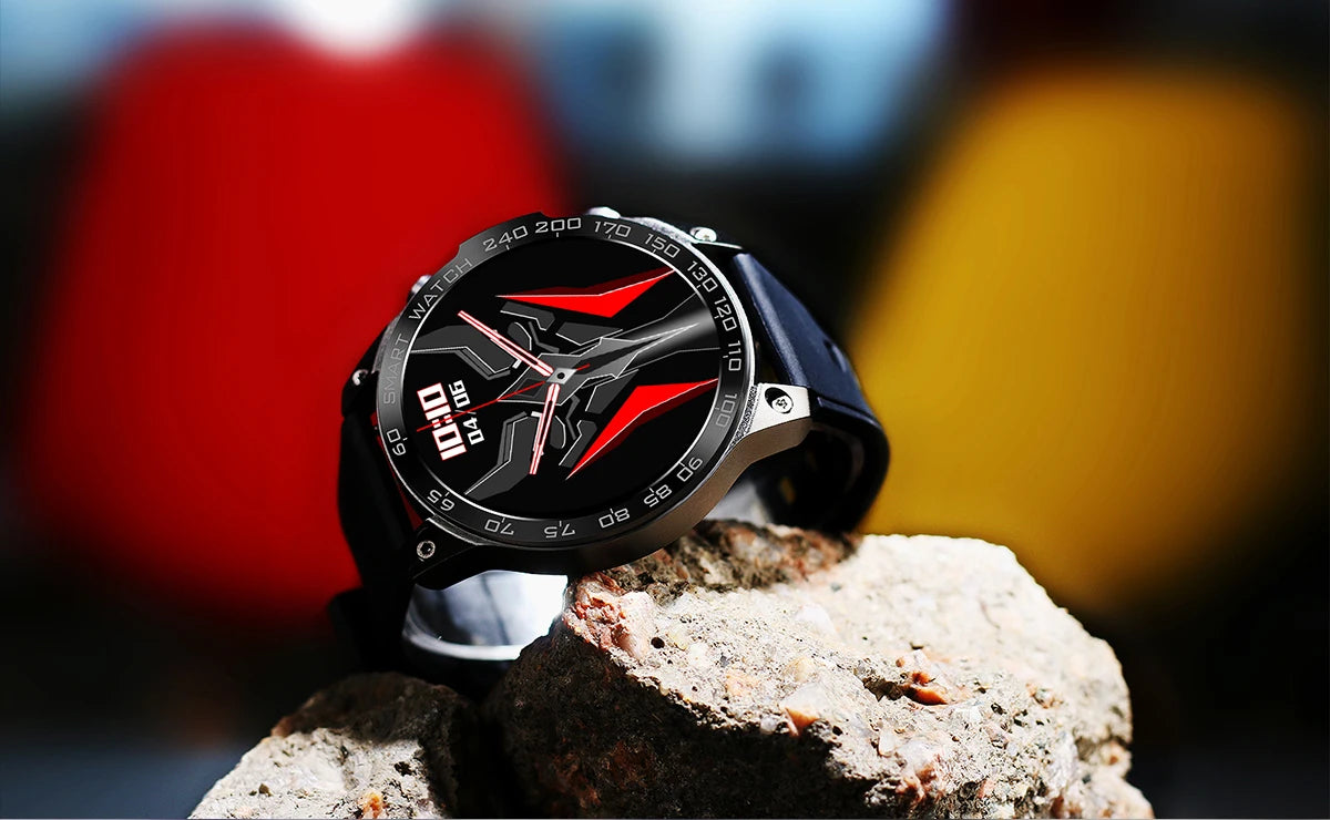 2024 AMOLED Smart Watch Men Always-on Display Hi-Fi Voice Call Sport Watches IP68 Waterproof Smartwatch For Huawei Xiaomi iPhone