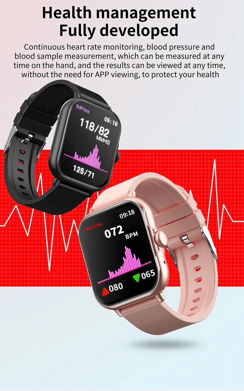 Fashion 2024 Ladies Smartwatch A58 PLUS Sleep Body heart rate Monitoring A58 Plus Women Wrist BT calling Luxury Smart Watch