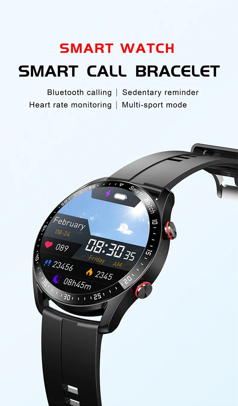 2024 ECG+PPG Smart Watch Bluetooth Call Music player Man Watch Sports Waterproof Luxury Smartwatch For mens watch sleep tracker