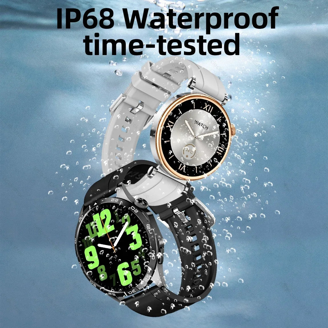 For Huawei GT 4 Pro Plus Smart Watch Men Women AMOLED NFC Compass Bluetooth Call IP68 Waterproof Smartwatch 2024 For IOS Android