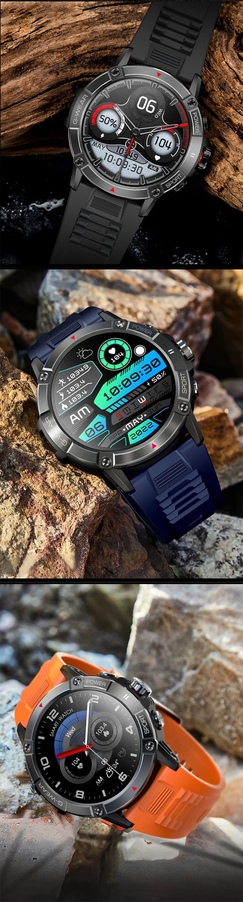 Smartwatch Rtl8763Ewe Latest Chip Bluetooth Calling Montres Intelligentes Connecte Compass Sports NX8 Smart Watch for Men 2024