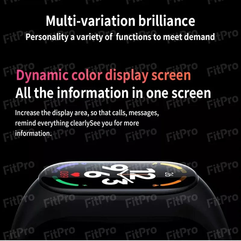 M7 Smart Watch Men Women Smartband Heart Rate Smartwatch Fitness Tracker Blood Pressure Sport Smart Bracelet For Mi Band 7