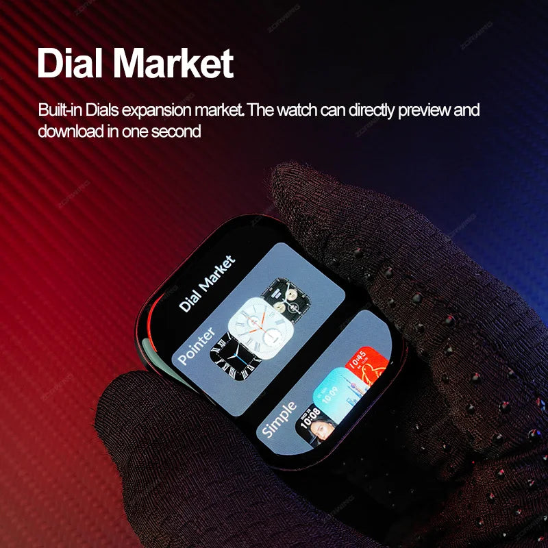 DT Smart Watch X 10th AMOLED Men Women Sport Watch USB Mode Photo Album Local Music NFC Compass Smartwatch for Android IOS 2024